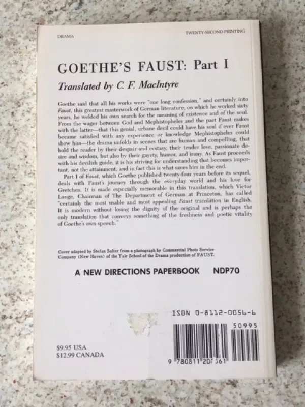 Goethe's Faust Part I - Autorių Kolektyvas, knyga