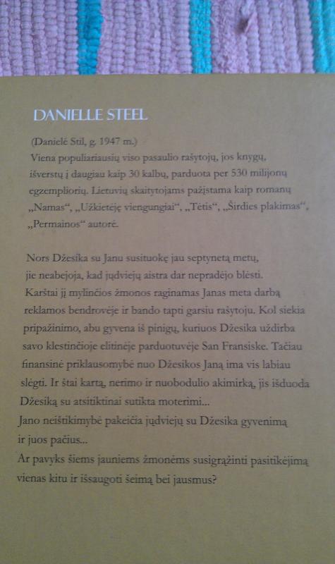 Dabar ir amžinai - Danielle Steel, knyga 4
