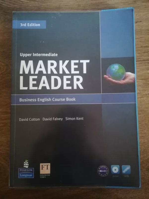 Market Leader Upper Intermediate Business English  Coursebook - David Cotton, David  Falvey, Simon  Kent, knyga