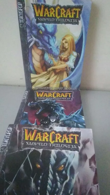 Drakono medžioklė: WarCraft: Sanvelo trilogija (3 knygos) - Richard A. Knaak, knyga