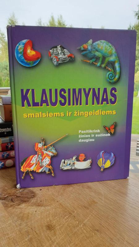 Klausimynas smalsiems ir žingeidiems - Laura Laurušaitė, Kazys  Sadauskas, knyga 3