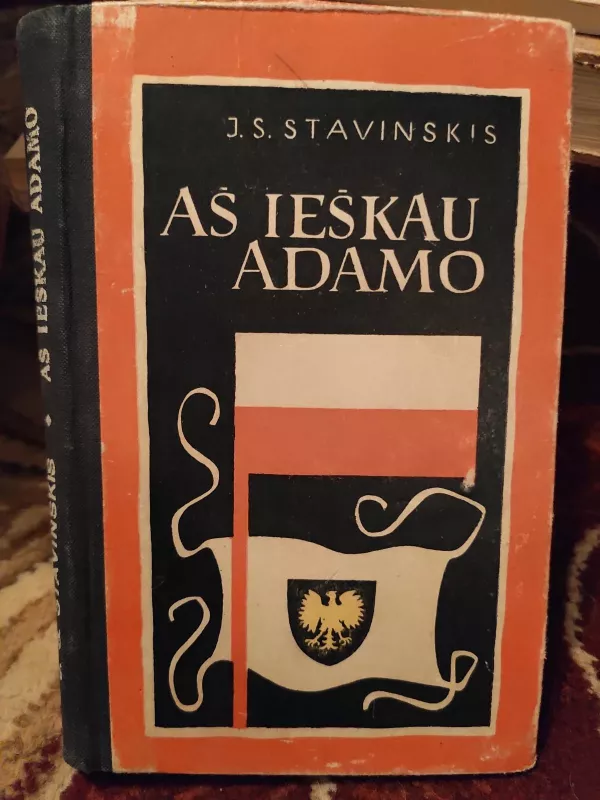 Aš ieškau Adamo - J.S. Stavinskis, knyga