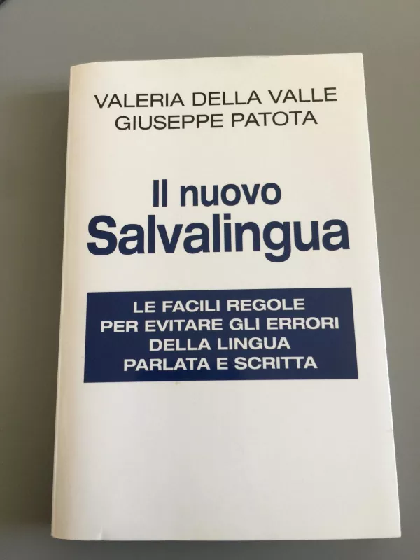 Il nuovo salvalingua - Valeria Della Valle, knyga