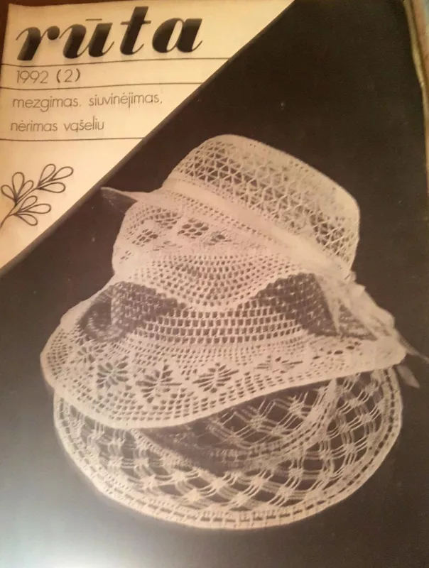 Žurnalas Rūta: mezgimas, siuvinėjimas, nėrimas vąšeliu 1992/Nr.2 - Autorių Kolektyvas, knyga 2
