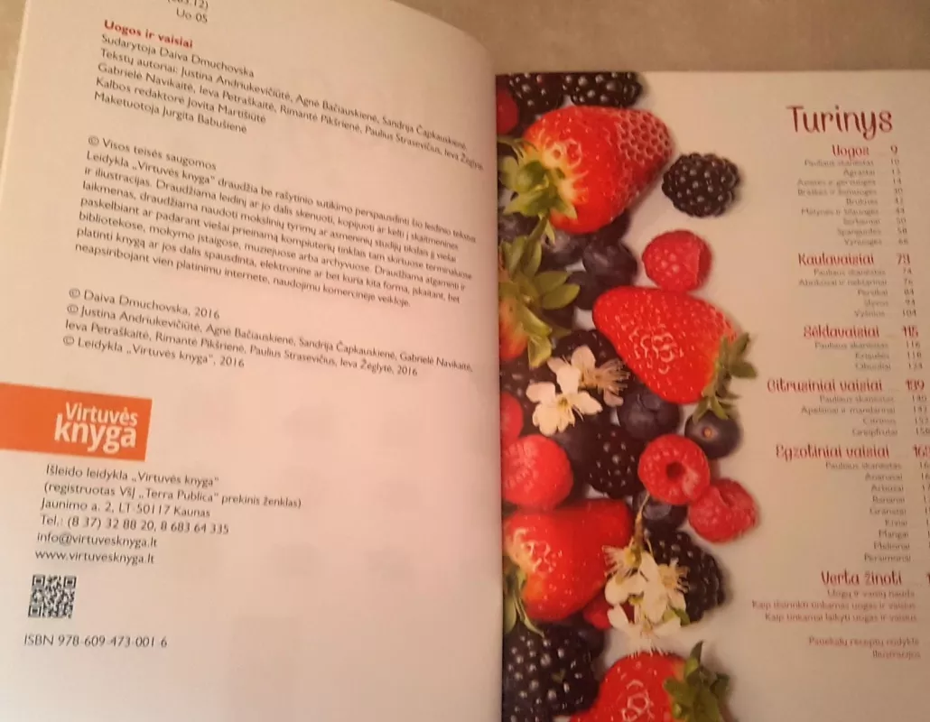 Uogos ir vaisiai - Daiva Dmuchovska, knyga 4