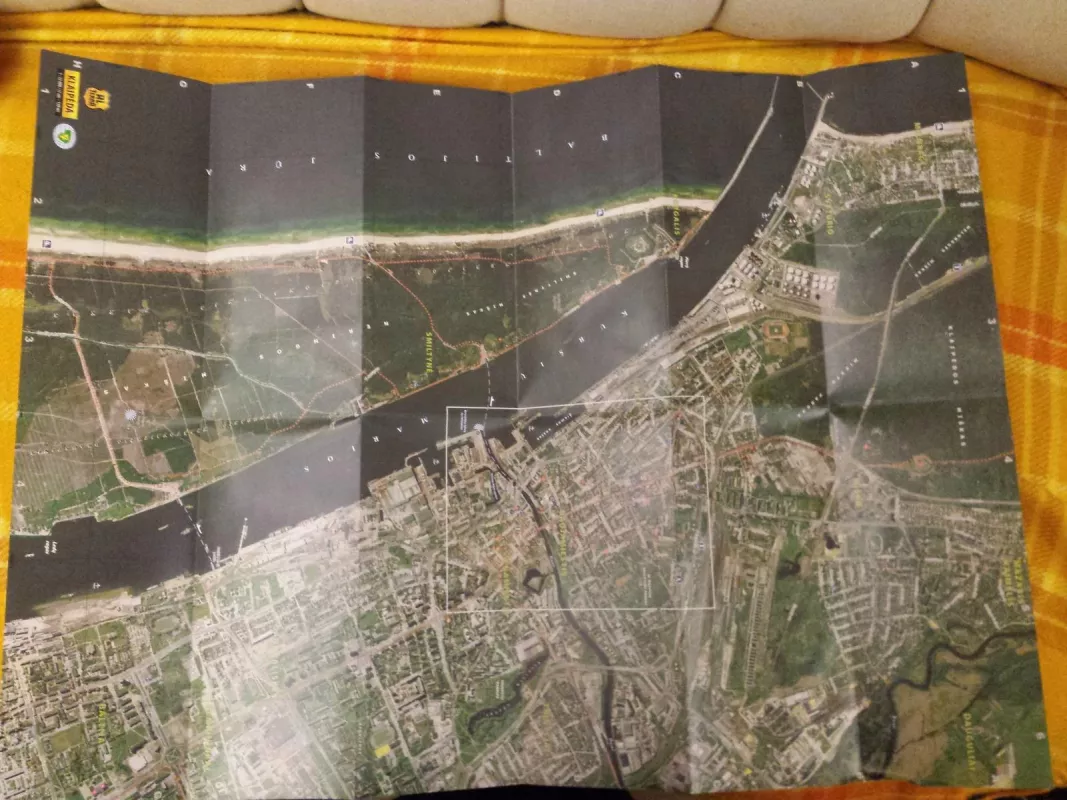 Ortofotografinis žemėlapis Klaipėda - Autorių Kolektyvas, knyga 4