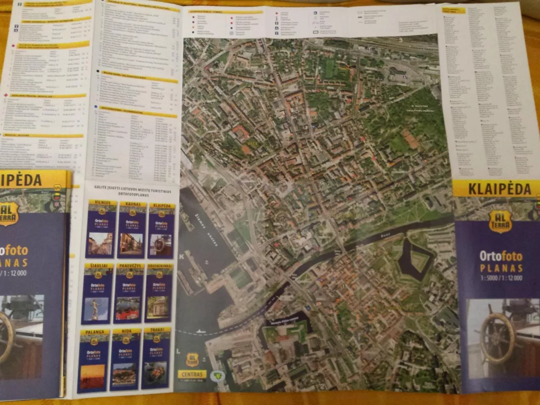 Ortofotografinis žemėlapis Klaipėda - Autorių Kolektyvas, knyga