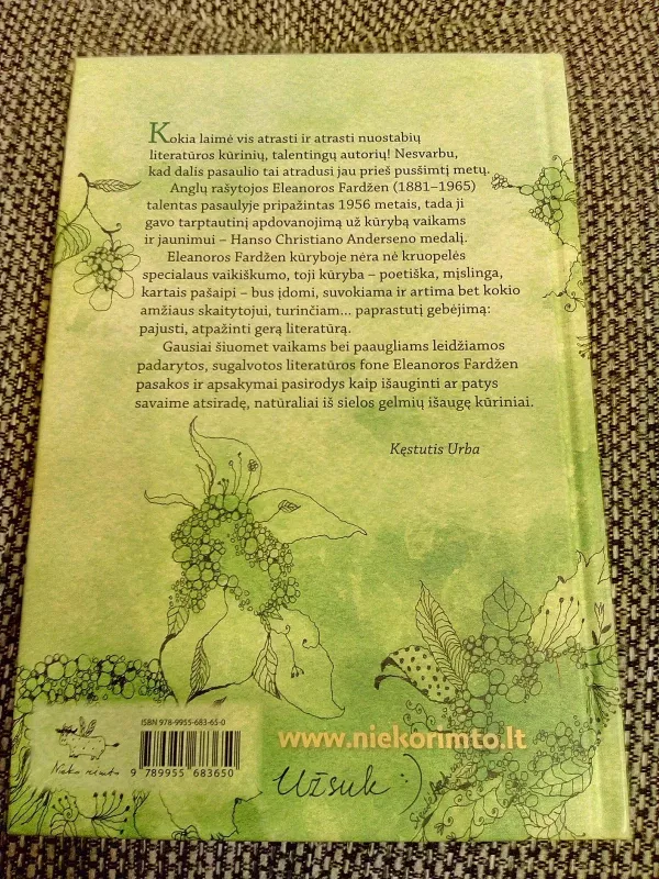 Mažoji siuvėja: pasakos ir apsakymai - Eleanor Farjeon, knyga