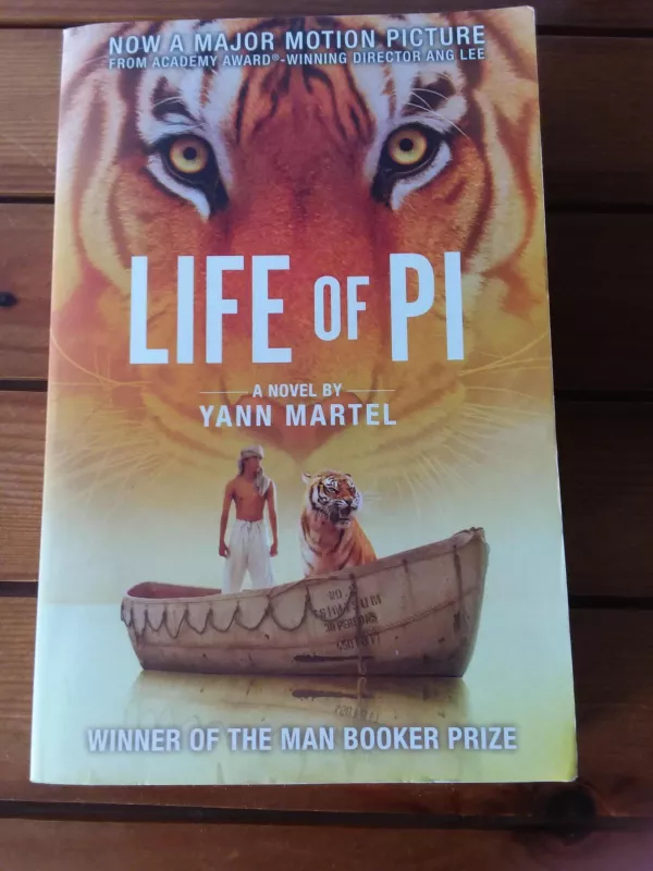 Life of Pi - Yann Martel, knyga 2