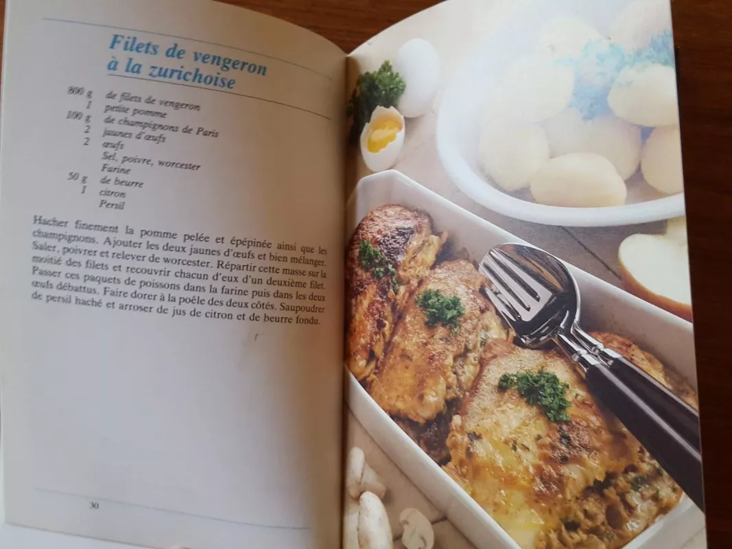 Poissons suisses et cuisine moderne - W.E. Imhof, M.  Vidoudez, knyga 4