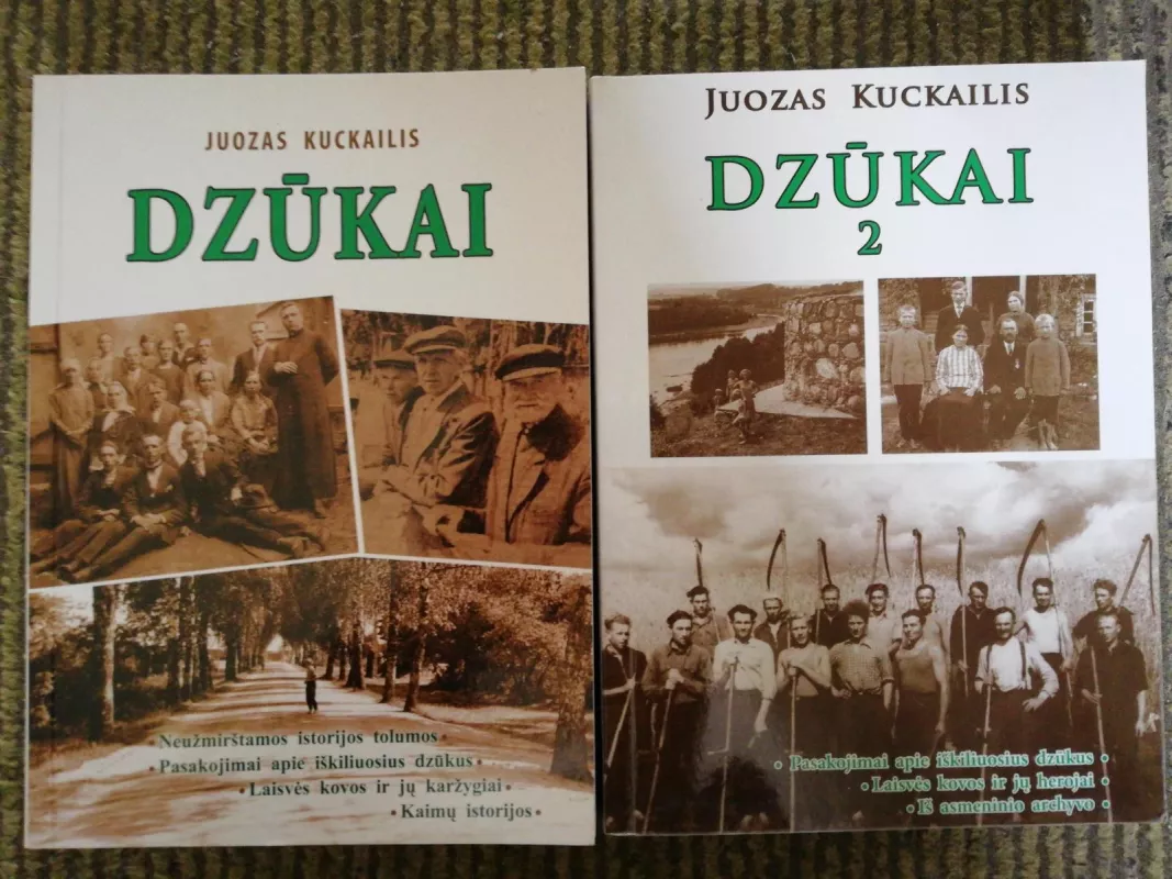 Dzūkai 1 ir 2 tomai - Juozas Kuckailis, knyga