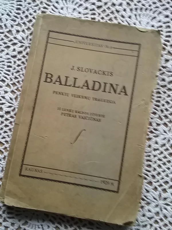 Balladina - Julius Slovackis, knyga 3