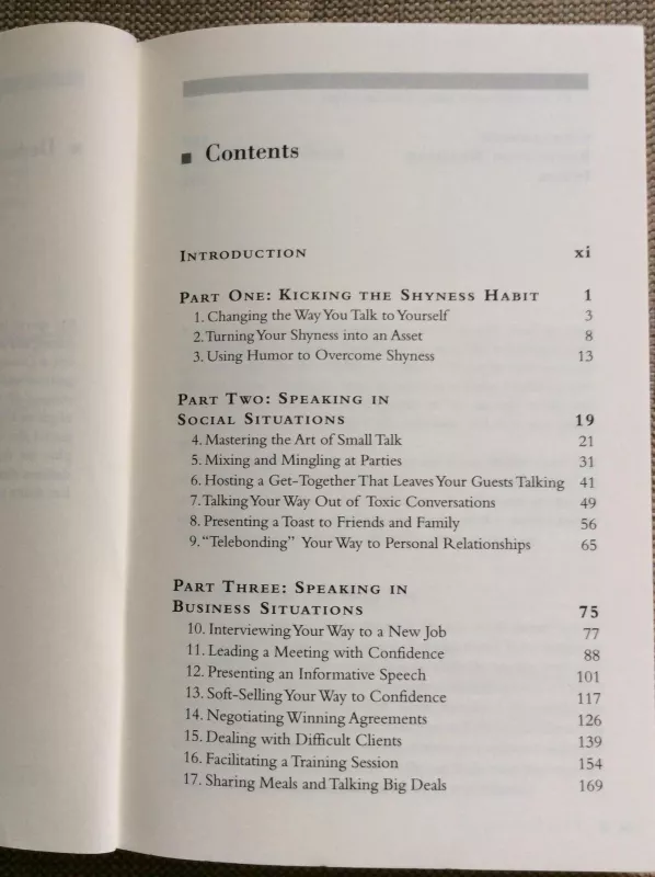 Talking with confidence for the painfully shy - Don Gabor, knyga