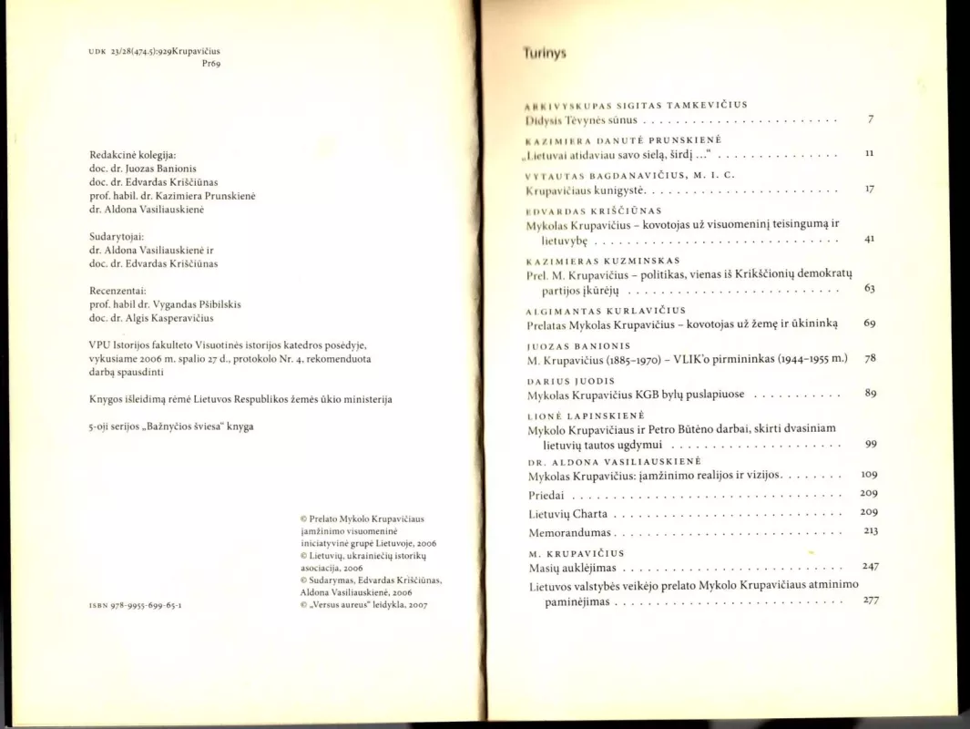 Prelatas Mykolas Krupavičius - Aldona Vasiliauskienė, knyga 2