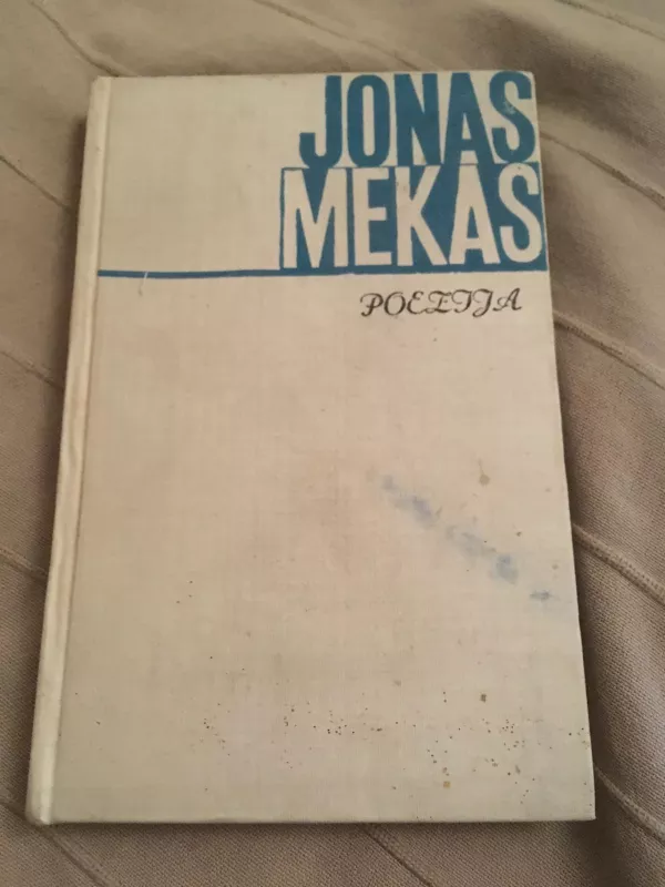 Poezija - Jonas Mekas, knyga