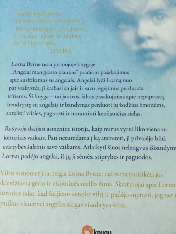 Laiptai į Dangų - Lorna Byrne, knyga