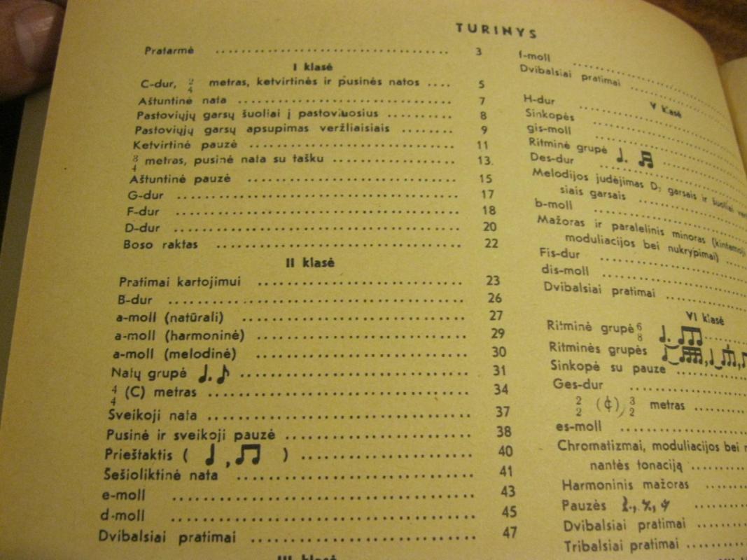 Solfedžio - Rimantas Kašponis, knyga 3