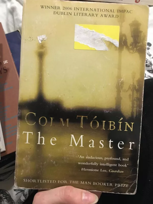 the master - Colm Toibin, knyga