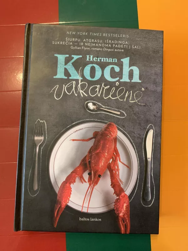 Vakarienė - Herman Koch, knyga 3
