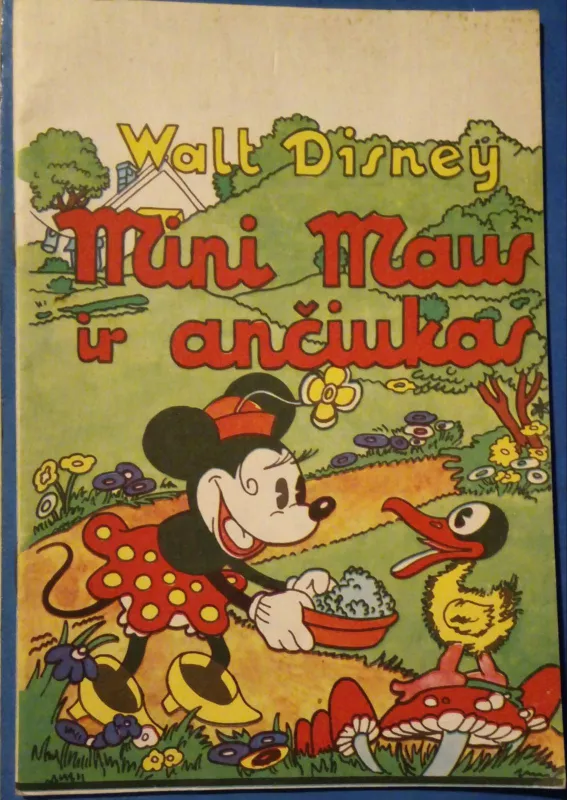 Mini mouse ir ančiukas - Walt Disney, knyga