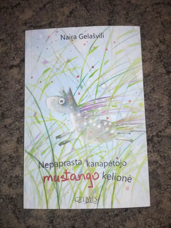 Nepaprasta kanapėtojo mustango kelionė - Naira Gelašvili, knyga