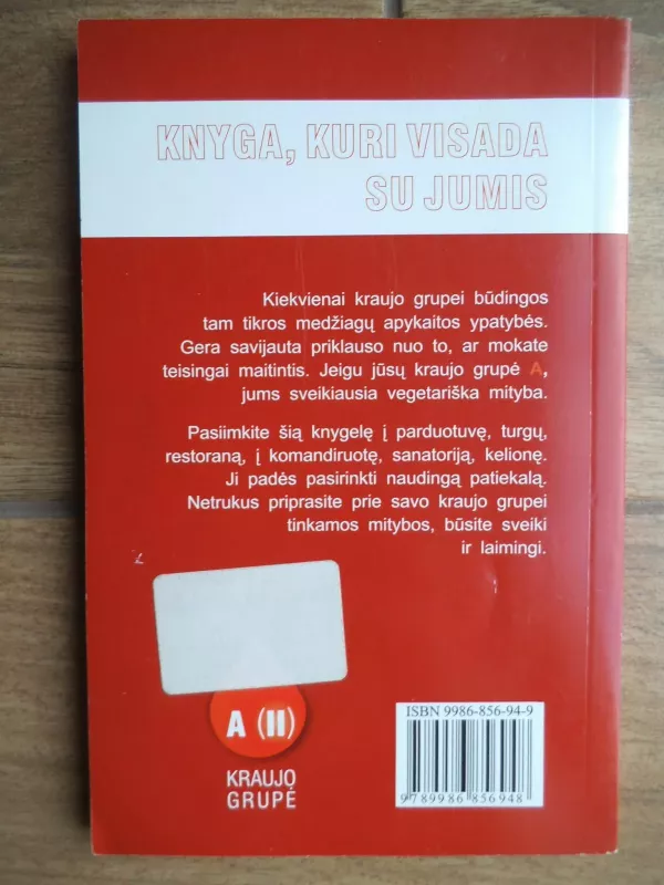 A (II) kraujo grupė - Peter, Catherine D'Adamo, Whitney, knyga 2