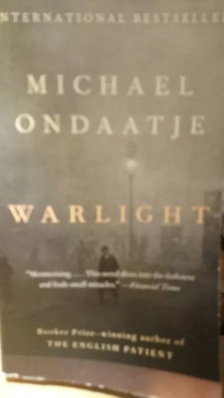 Warlight - Michael Ondaatje, knyga