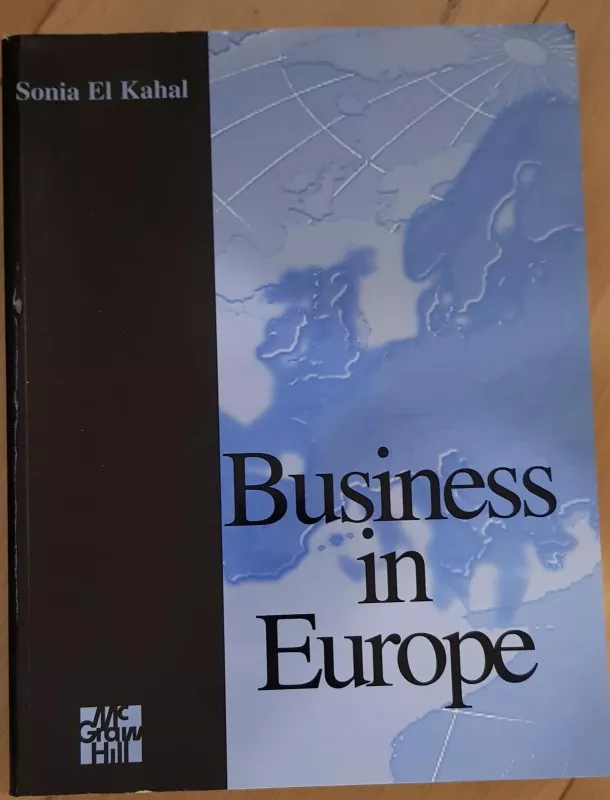 Business in Europe - Sonia El Kahal, knyga