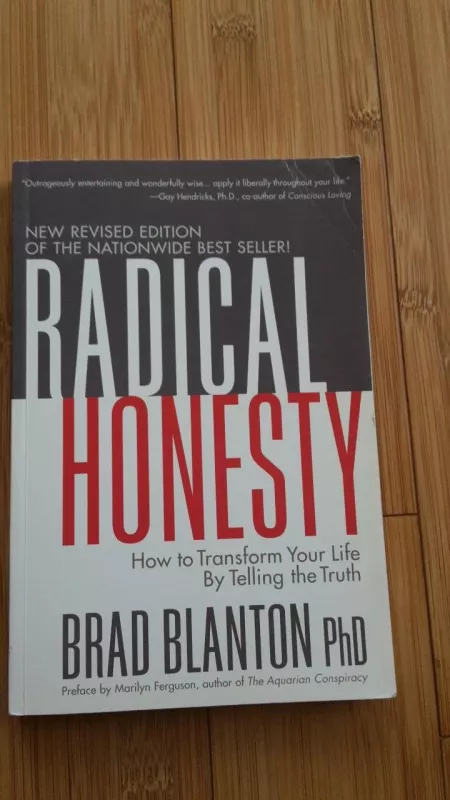 Radical Honesty - Brad Blanton, knyga
