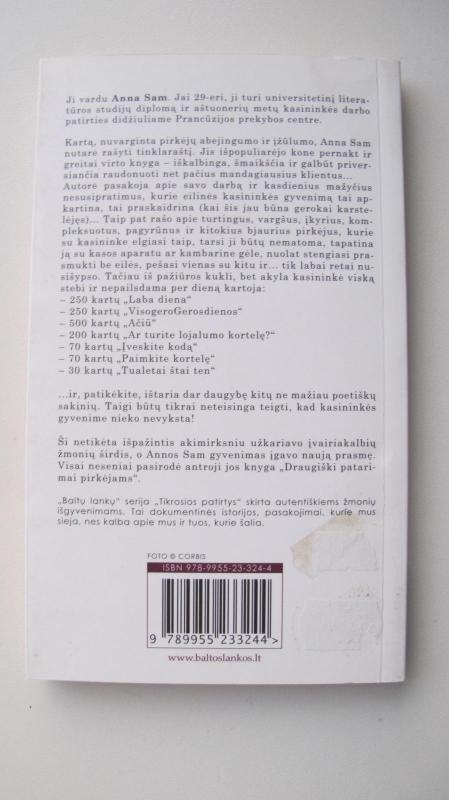 Kasininkės vargai ir nuotykiai - Anna Sam, knyga 3