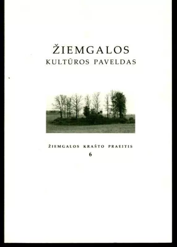 Žiemgalos kultūros paveldas - Vytautas Didžpetris, knyga