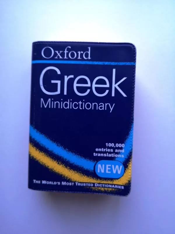 Oxford Greek Minidictionary - Niki Watts, knyga