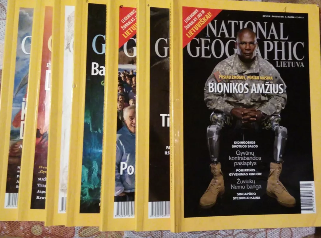 National Geographic, 2010 m., Nr. 5 - National Geographic , knyga 3