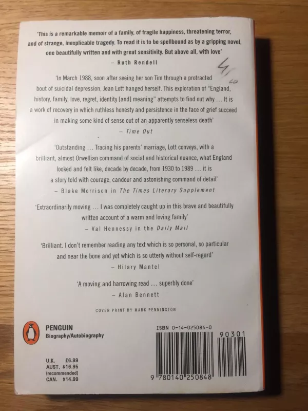 The Scent of Dried Roses - Tim Lott, knyga 3