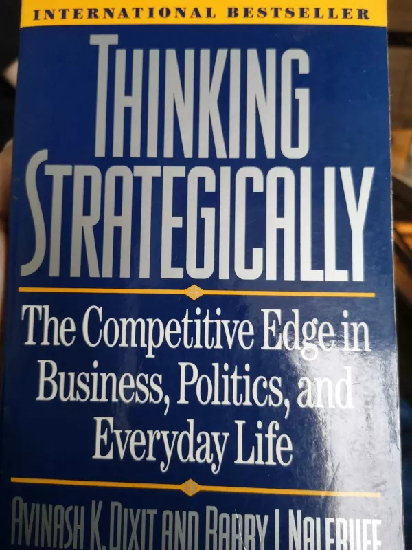 Thinking strategically - Avinash K. Dixit, knyga