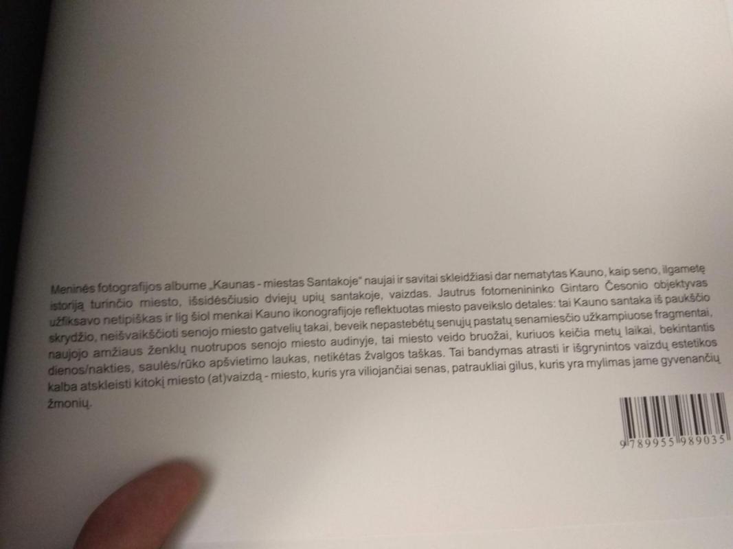 Kaunas - miestas Santakoje - Gintaras Česonis, knyga