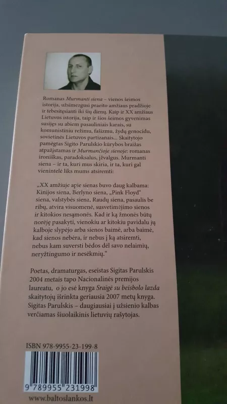Murmanti siena - Sigitas Parulskis, knyga