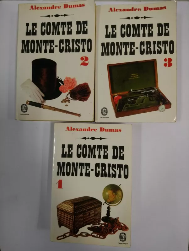 Le comte de Monte-Cristo, 3 knygos - Aleksandras Diuma, knyga