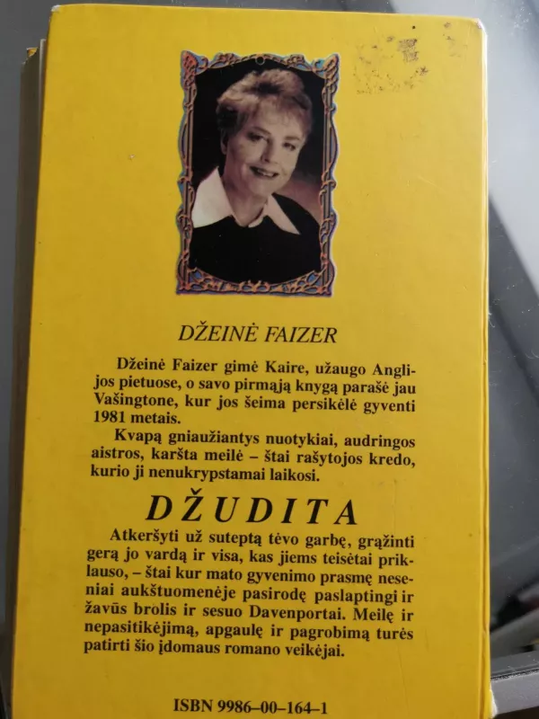 Džudita - Džeinė Faizer, knyga