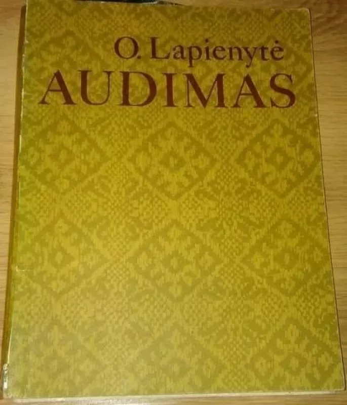Audimas - Olga Lapienytė, knyga