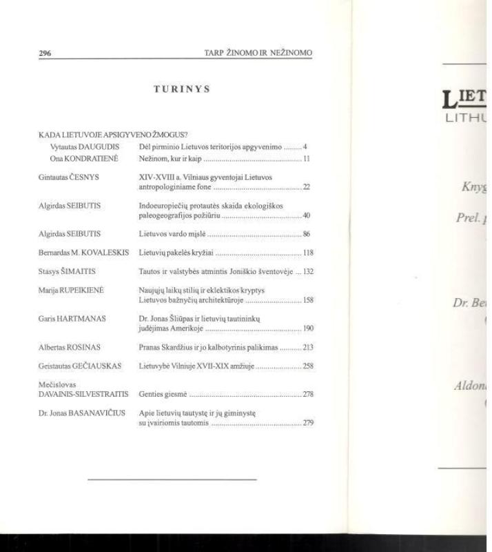 Lietuvių tauta (I, II, IV, V tomai) - Autorių Kolektyvas, knyga 3