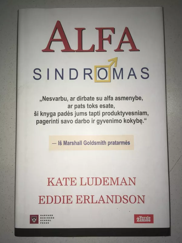 Alfa sindromas - Kate Ludeman, Eddie  Erlandson, knyga 2
