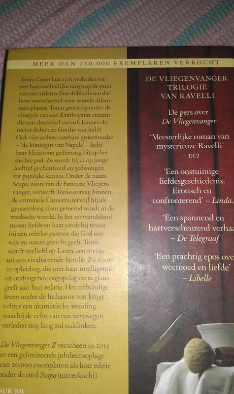 Echo van een verzwegen verleden (De Vliegenvanger trilogie) (Dutch) - Ravelli Ravelli, knyga 5
