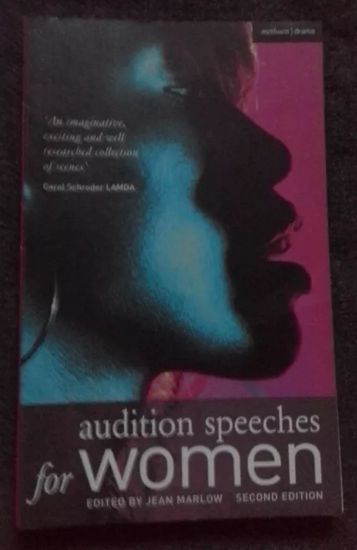 audition speeches for women - Jean Marlow, knyga