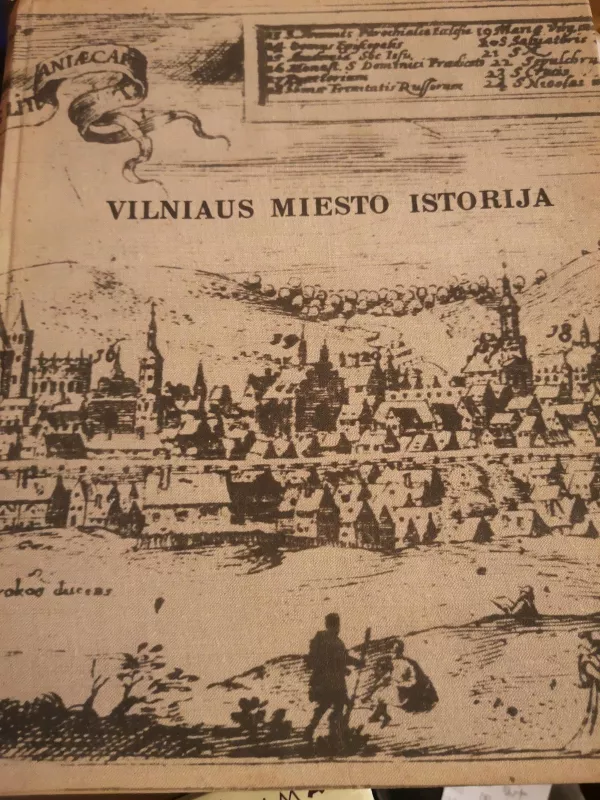 Vilniaus miesto istorija nuo seniausių laikų iki Spalio revoliucijos - Autorių Kolektyvas, knyga