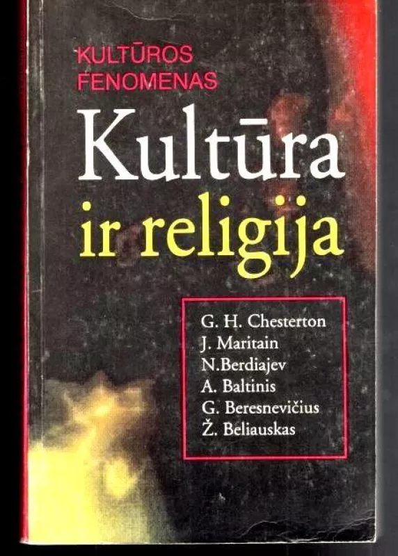 Kultūra ir religija - Gintaras Beresnevičius, knyga