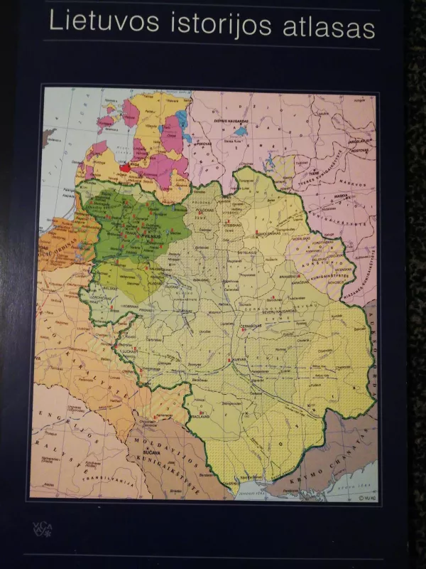 Lietuvos istorijos atlasas - Albinas Pilipaitis, knyga
