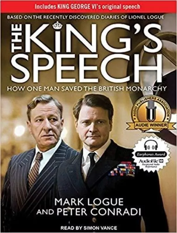 The king's speech - Mark Longue, knyga