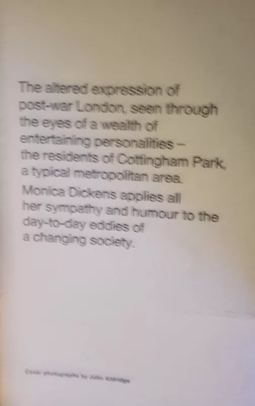 The Heart of London - Monica Dickens, knyga