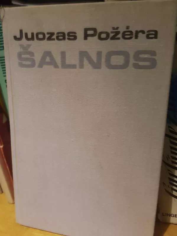 Šalnos - Juozas Požėra, knyga